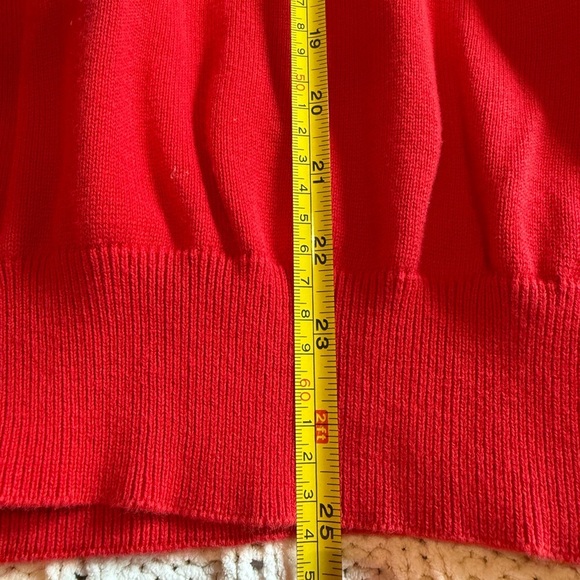 Vtg Mark Scot Men's Red Sweater size M - Picture 6 of 10